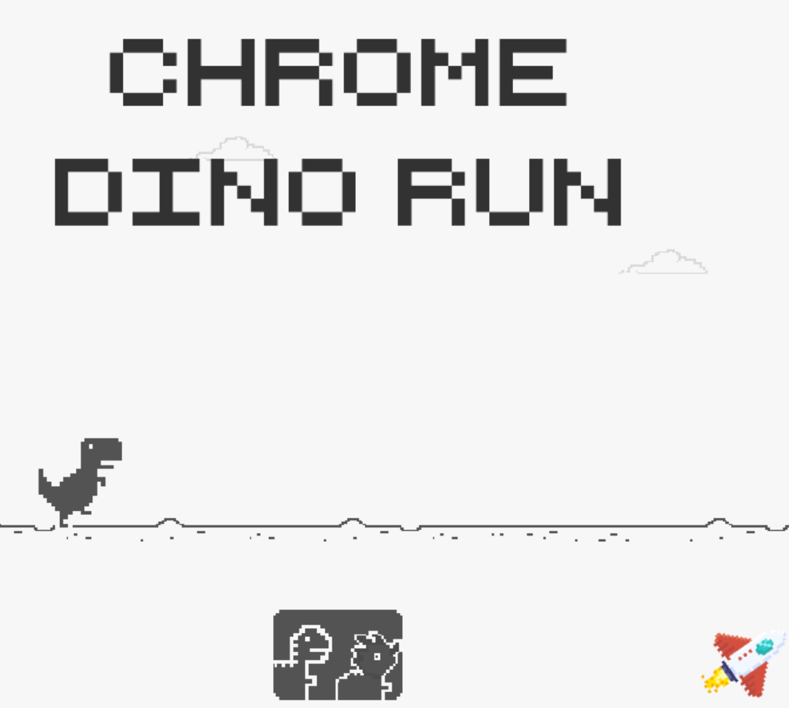 Chrome Dino Run 🕹️ Play Now on GamePix